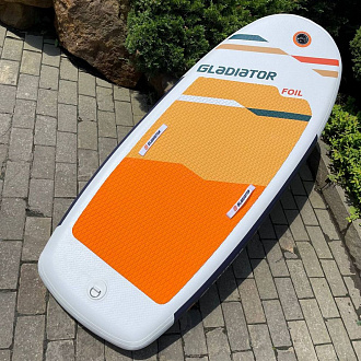 Надувной фойлборд GLADIATOR FOIL 100л 5'4"x25"x12cm вид 5