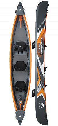 Каяк надувной трехместный AQUA MARINA Tomahawk AIR-C S21