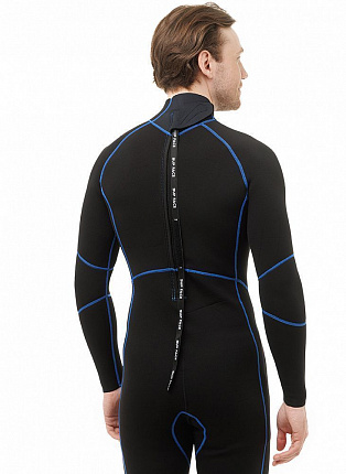 Костюм неопреновый мужской SUP face YMT39 2.5 мм, длинный вид 5