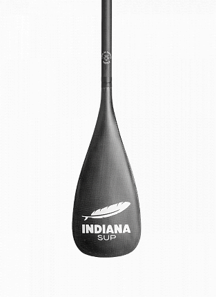 Весло SUP карбоновое Indiana цельное с чехлом (2025) вид 4