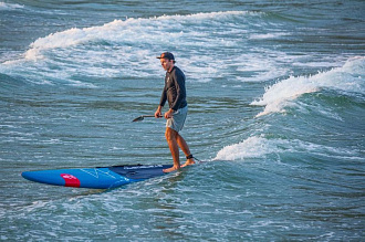 Жесткий сапборд Starboard Generation Blue Carbon 12'6" x 28" (2025) вид 13