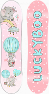 Детский сноуборд LUCKYBOO - PINK 21/22 (ростовка 90)