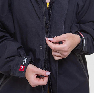 Мембранная унисекс парка RED ORIGINAL EVO с капюшоном stealth black вид 13