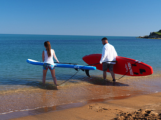 Доска для серфинга надувная Lemon Shark Cross 10'6 вид 1