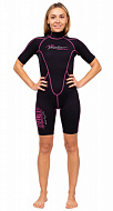 Гидрокостюм неопреновый женский Marlin MALIBU SHORTY LADY 2,5 mm, Pink