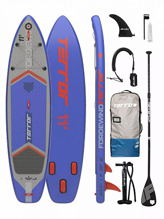 Доска SUP надувная TERRO 11'6"х32"х6" FORDEWIND blue