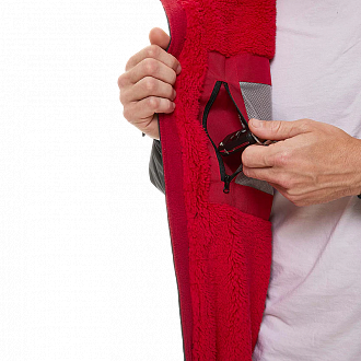 Мембранная парка унисекс Red Paddle Pro Change Jacket Evo с капюшоном серая вид 7