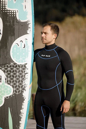 Костюм неопреновый мужской SUP face YMT39 2.5 мм, длинный вид 14
