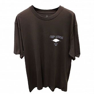 Футболка мужская Rip Curl FADEOUT ESSENTIAL TEE BROWN