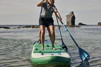 Весло SUP карбоновое разборное RED PADDLE Prime Tough Blue 2024 вид 7