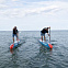 Жесткий сап Starboard Gen R Blue Carbon 14'0" x 27" с чехлом вид 12