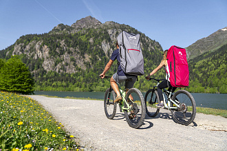 Сумка-рюкзак для SUP доски Aqua Marina Zip Backpack, серый (2024) вид 2