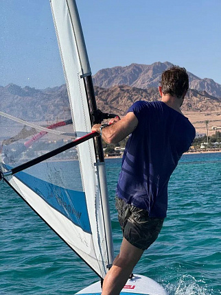 Парус для виндсерфинга в комплекте RED PADDLE WINDSUP RIDE RIG вид 1