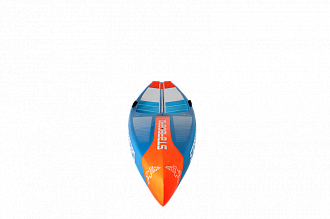 Жесткий сап Starboard Gen R Blue Carbon 14'0" x 27" с чехлом вид 8