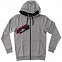 Толстовка JP-Australia Zip Hood Unisex charcoal/ berry