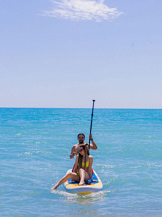 Доска SUP надувная PRIME 12'2x33"x6" Discovery yellow вид 6