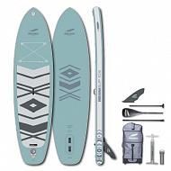Доска SUP надувная Indiana 10'6"x32"x6" Family Pack misty blue с трехчастным веслом 30% карбон-стеклопластик (2025)