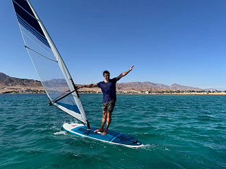 Парус для виндсерфинга в комплекте RED PADDLE WINDSUP RIDE RIG вид 3