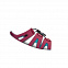 Крепление для вейкборда фиксаторы Jobe 16 EVO Skins Indian Red (пара), размеры S, L