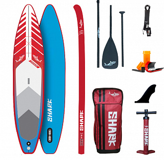 Надувная SUP доска Shark TOURING TRAVELER  12'6"x30"