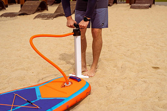 Насос для сапборда Shark High presure air pump вид 11