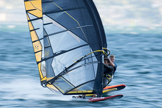 Парус для виндсерфинга POINT-7 ACX SLALOM NO CAM AC-X Green, 7.9 вид 2