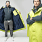 Парка TORTUGA PROLINE fit (Лимонный/Темно-синий) вид 2