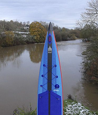Рым с креплением для камеры Shark D-point, синий вид 3