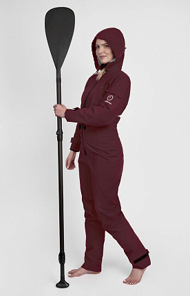 Сухой гидрокостюм Abranta Comfort Plus Vine Red женский на рост 167-172 вид 16