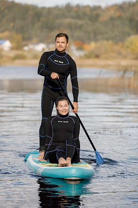 Костюм неопреновый женский SUP face YMT39 2.5 мм, длинный вид 5