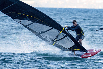 Парус для виндсерфинга POINT-7 ACX SLALOM NO CAM AC-X Green, 7.9 вид 1