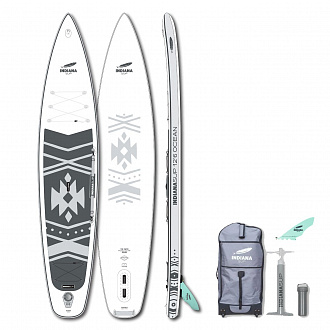 Доска SUP надувная Indiana 12'6"x30"x6" Ocean Touring (2025)