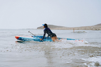 Жесткий сапборд Starboard All Star Blue Carbon 14'0" x 28" (2025) вид 5