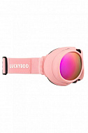 Детская горнолыжная маска LUCKYBOO L3 розовый (one size)