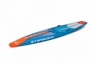 Жесткий сап Starboard Gen R Blue Carbon 14'0" x 27" с чехлом вид 4
