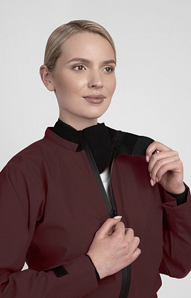 Сухой гидрокостюм Abranta Comfort Plus Vine Red с усилением коленей женский на рост 161-166 вид 7