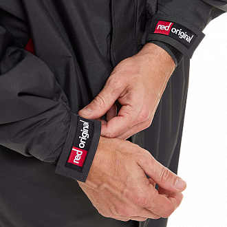 Мембранная парка унисекс Red Paddle Pro Change Jacket Evo с капюшоном серая вид 5