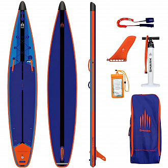 Надувной сапборд Shark Speed+ 12'6x26x6 (2025)