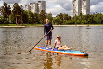 Надувной сапборд Shark Venture+ Touring 12'6x30x5 (2025) вид 18
