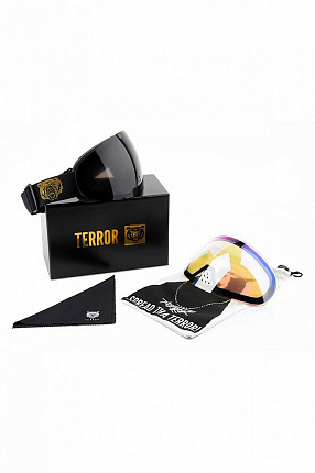 Горнолыжная маска TERROR - FUTURE Black (one size) вид 2