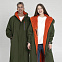 Мембранная унисекс парка RED ORIGINAL EVO с капюшоном parker green