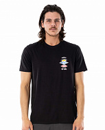 Футболка мужская Rip Curl SEARCH ESSENTIAL TEE BLACK