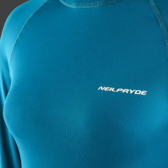 Рашгард женский с длинным рукавом Spark Rashguard L/S C1 peacock вид 5