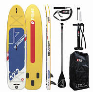 Доска SUP надувная PRIME 12'2x33"x6" Discovery yellow