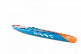 Жесткий сап Starboard Gen R Blue Carbon 14'0" x 27" с чехлом вид 7