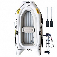 Лодка надувная Aqua Marina MOTION-88821 с электромотором T-18