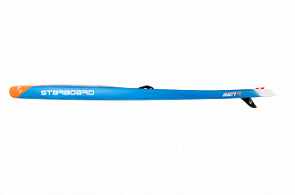 Жесткий сапборд Starboard Gen R Blue Carbon Sandwich 14'0" х 23" с чехлом (2025) вид 11
