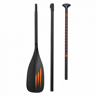 SUP весло Shark Full Carbon 3-частное, размер М (2025)