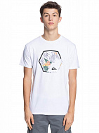 Футболка мужская Quiksilver Fading Out белая