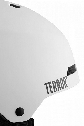 Горнолыжный шлем / шлем для сноуборда TERROR - FREESTYLE белый, размер M 56-59 см (2024-2025) вид 7
